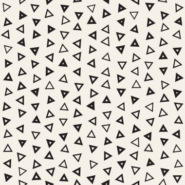 Sorunsuz ilkel karmakarışık minimalizm desenleri. Geometrik şekiller rastgele dağılmış. Arka plan tasarım