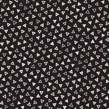 Sorunsuz ilkel karmakarışık minimalizm desenleri. Geometrik şekiller rastgele dağılmış. Arka plan tasarım