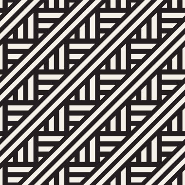 Eğimli çizgiler Modern doku yinelenen. Basit normal arka plan. Geometrik Seamless Modeli.