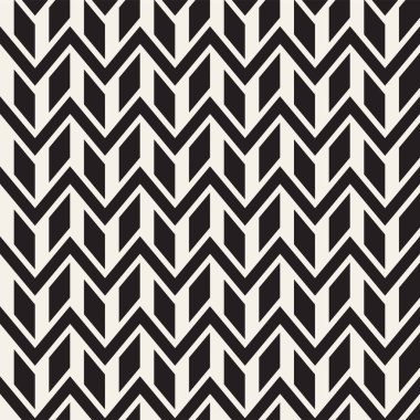 Vektör sorunsuz zikzak çizgi deseni. Şık geometrik arka plan. Yinelenen kafes arka plan