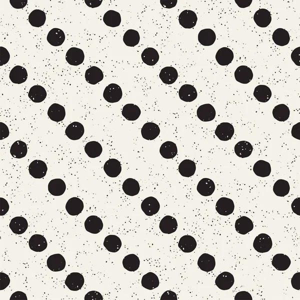 El ile Seamless Modeli hatları çizilmiş. Arka plan serbest fırça darbeleriyle. Siyah ve beyaz doku. Kağıt ambalaj için süsleme.