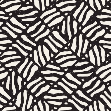 Serbest Seamless modeli. Vektör soyut kaba hatları arka plan. Elle çizilmiş vuruş.