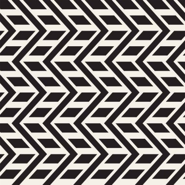 Vektör sorunsuz zikzak çizgi deseni. Şık geometrik arka plan. Yinelenen kafes arka plan