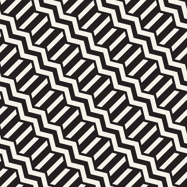 Vektör sorunsuz zikzak çizgi deseni. Şık geometrik arka plan. Yinelenen kafes arka plan