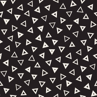 Sorunsuz ilkel karmakarışık minimalizm desenleri. Geometrik şekiller rastgele dağılmış. Arka plan tasarım