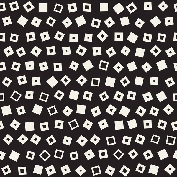 Padrões de minimalismo de confusão primitiva sem emenda. Formas geométricas aleatoriamente dispersas. Desenho de fundo abstrato — Vetor de Stock