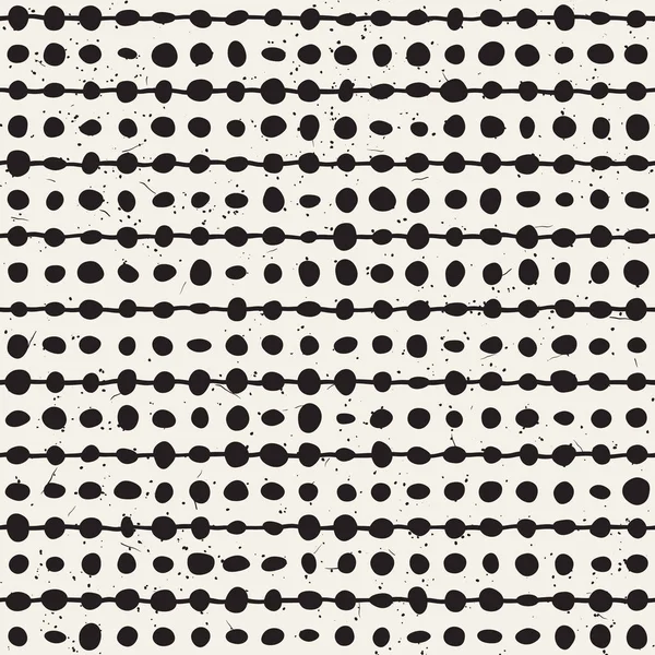 Elle çizilmiş stil etnik seamless modeli. Arka plan siyah ve beyaz soyut geometrik şekiller.