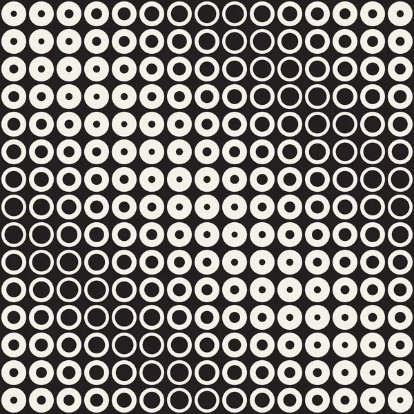 Siyah-beyaz desen arka plan soyut. Kesintisiz geometrik daire yarı ton. Şık modern doku