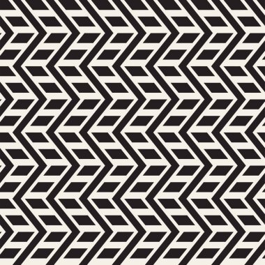 Vektör sorunsuz zikzak çizgi deseni. Şık geometrik arka plan. Yinelenen kafes arka plan