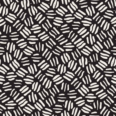 Serbest Seamless modeli. Vektör soyut kaba hatları arka plan. Elle çizilmiş vuruş.