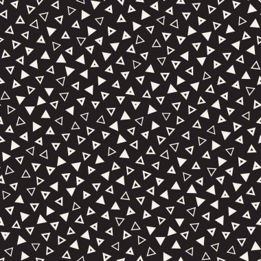 Sorunsuz ilkel karmakarışık minimalizm desenleri. Geometrik şekiller rastgele dağılmış. Arka plan tasarım