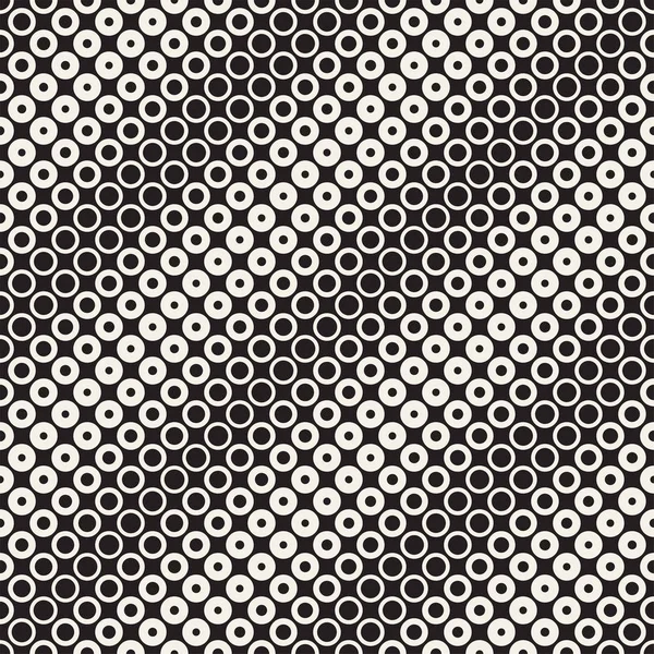Siyah-beyaz desen arka plan soyut. Kesintisiz geometrik daire yarı ton. Şık modern doku