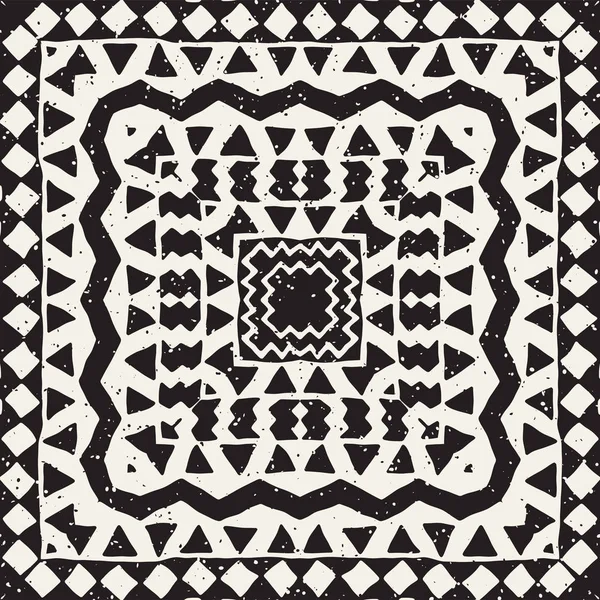 Elle çizilmiş Dikişsiz desen çizdi. Vektör aşiret tasarım arka plan. Etnik motif. Geometrik etnik Şerit çizgileri resimde. Sanat baskı, tekstil, duvar kağıdı, kağıt ambalaj için.