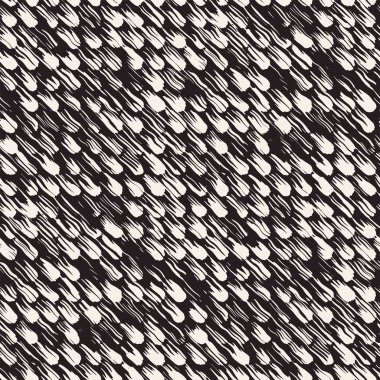 Vektör Dikişsiz desen fırça çizgileri ve vuruş. Siyah ve beyaz arka plan mürekkep elemanları ile. El doku boyalı.