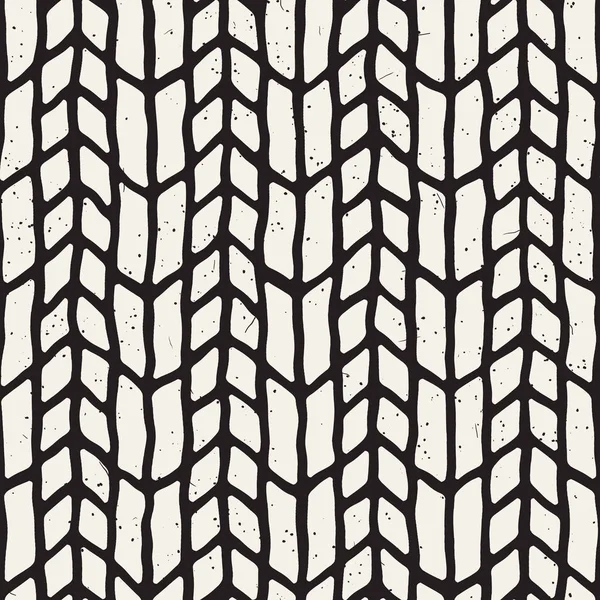 El ile Dikişsiz desen fırça darbeleriyle çizilmiş. Doodle grunge illüstrasyon mürekkep. Geometrik vektör desen.