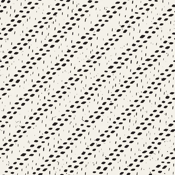 El ile Dikişsiz desen fırça darbeleriyle çizilmiş. Doodle grunge illüstrasyon mürekkep. Geometrik vektör desen.