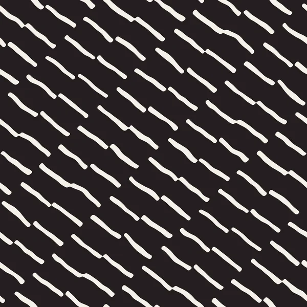 El ile Dikişsiz desen fırça darbeleriyle çizilmiş. Doodle grunge illüstrasyon mürekkep. Geometrik vektör desen.