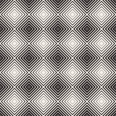 Satırları kafes ile Seamless modeli. Vektör soyut geometrik arka plan. Şık yapısı