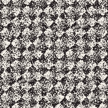 Gürültülü soyut geometrik şekiller arka plan dokulu. Vektör Dikişsiz grungy desen.