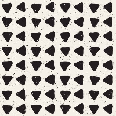 El ile Seamless Modeli hatları çizilmiş. Arka plan serbest fırça darbeleriyle. Siyah ve beyaz doku. Kağıt ambalaj için süsleme.