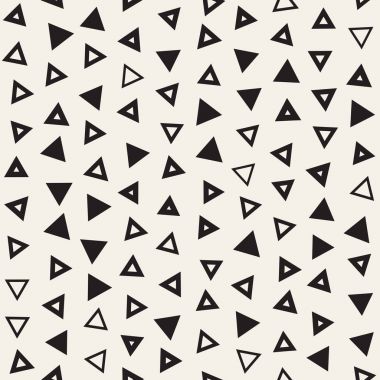 Sorunsuz ilkel karmakarışık minimalizm desenleri. Geometrik şekiller rastgele dağılmış. Arka plan tasarım