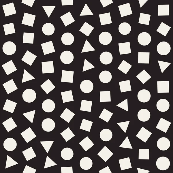Sorunsuz ilkel karmakarışık minimalizm desenleri. Geometrik şekiller rastgele dağılmış. Arka plan tasarım