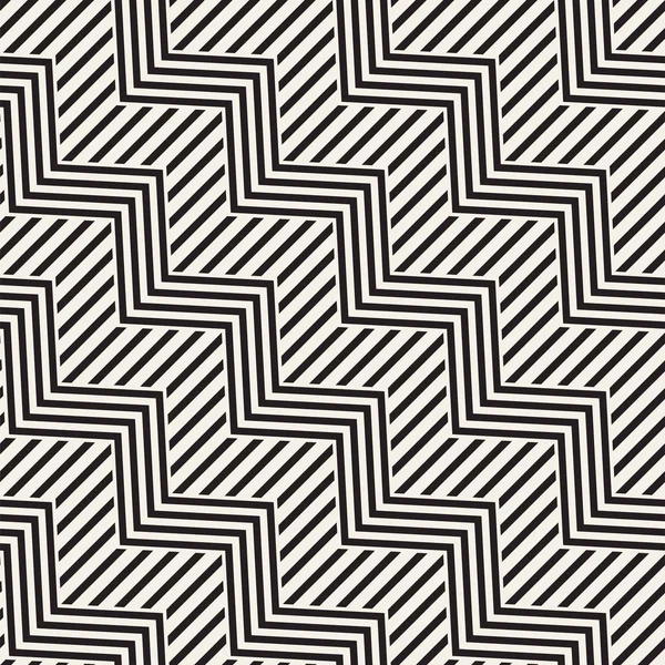 Vektör sorunsuz zikzak çizgi deseni. Şık geometrik arka plan. Yinelenen kafes arka plan