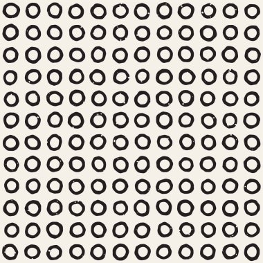 Elle çizilmiş stil etnik seamless modeli. Soyut geometrik döşeme arka plan siyah ve beyaz. Vektör Serbest doodle doku.