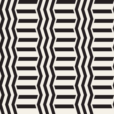 Vektör sorunsuz zikzak çizgi deseni. Şık geometrik arka plan. Yinelenen kafes arka plan
