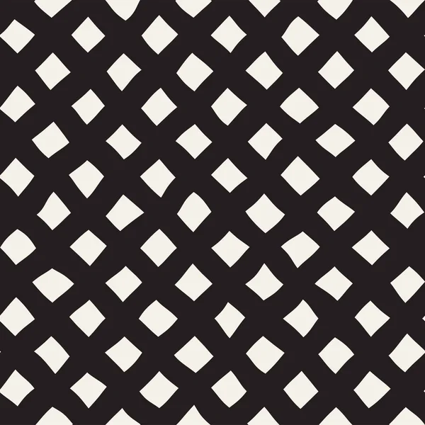 Varrat nélküli mintát kézzel rajzolt hullámok. Absztrakt háttér hullámos ecsetvonásokkal. Fekete-fehér szabadkézi vonalak textúra. — Stock Vector