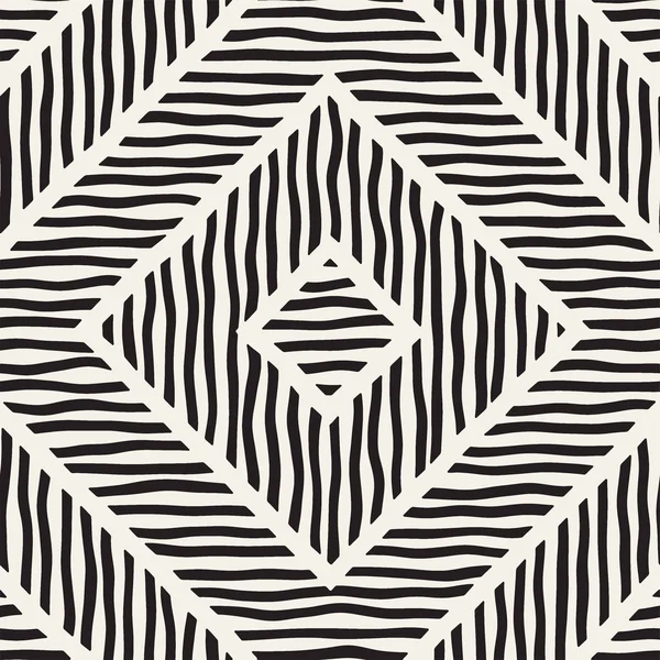 Vektör sorunsuz elle çizilmiş desen. Zigzag ve şerit kaba hatları. Aşiret tasarım arka plan. Etnik doodle doku.