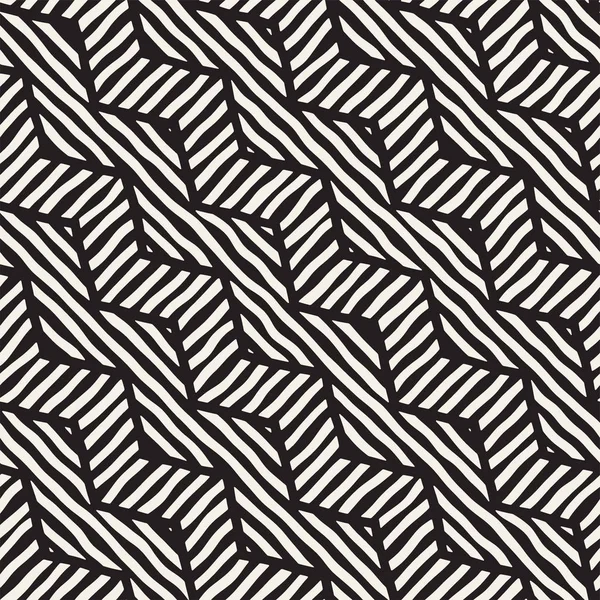 Vektör sorunsuz elle çizilmiş desen. Zigzag ve şerit kaba hatları. Aşiret tasarım arka plan. Etnik doodle doku.