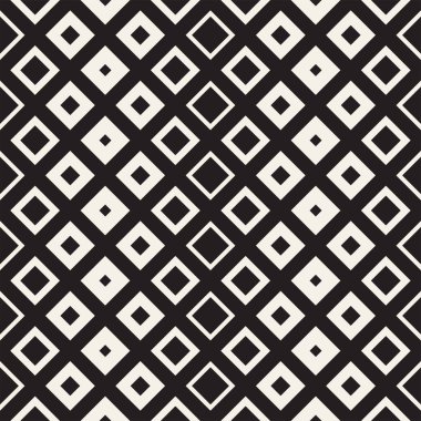 Geometrik dikdörtgen karolar yinelenen. Vektör Seamless Modeli.