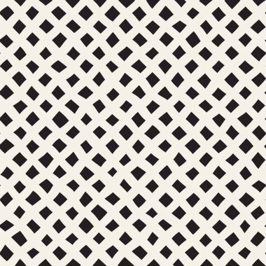 El ile Seamless Modeli dalgalar çizilmiş. Arka plan dalgalı fırça darbeleriyle. Siyah ve beyaz serbest doku hatları.