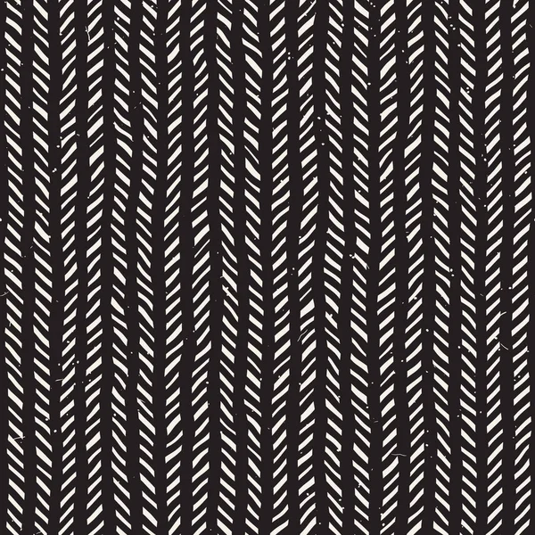 El ile Dikişsiz desen fırça darbeleriyle çizilmiş. Doodle grunge illüstrasyon mürekkep. Geometrik vektör desen.