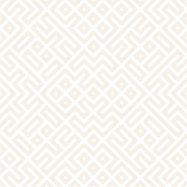 Geometrik etnik kafes. Şık ince doku. Vektör soyut Seamless Modeli.