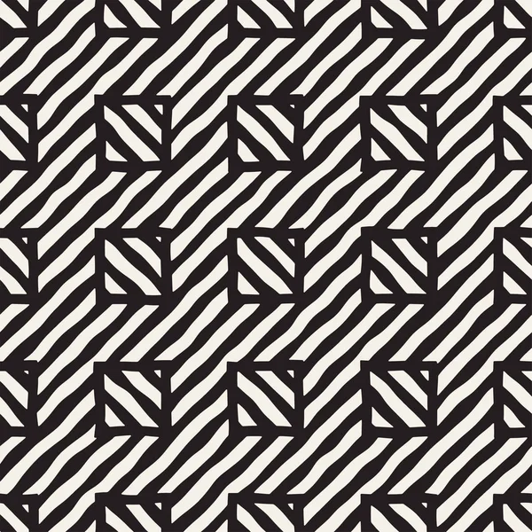 Vektör sorunsuz elle çizilmiş desen. Zigzag ve şerit kaba hatları. Aşiret tasarım arka plan. Etnik doodle doku.