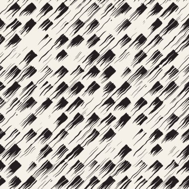 Vektör Dikişsiz desen çizgileri ve vuruş. Siyah ve beyaz arka plan ile mürekkep satır öğeleri. El doku boyalı.