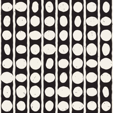 Elle çizilmiş stil etnik seamless modeli. Arka plan soyut geometrik şekiller