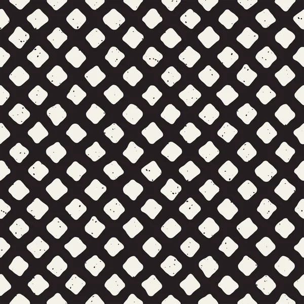 El ile Seamless Modeli hatları çizilmiş. Arka plan serbest fırça darbeleriyle. Siyah ve beyaz doku. Kağıt ambalaj için süsleme.