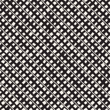 Elle çizilmiş stil etnik seamless modeli. Arka plan soyut geometrik şekiller