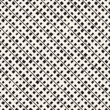 Elle çizilmiş stil etnik seamless modeli. Arka plan siyah ve beyaz soyut geometrik şekiller.