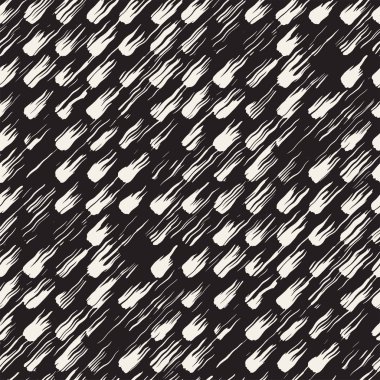 Vektör Dikişsiz desen çizgileri ve vuruş. Siyah ve beyaz arka plan ile mürekkep satır öğeleri. El doku boyalı.