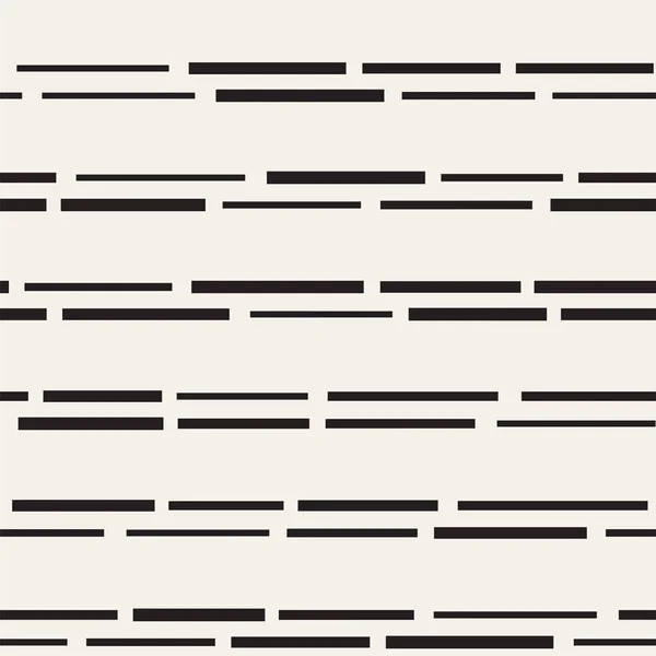 Візерунок чорно-білих нерегулярних штрихових ліній. Сучасний абстрактний векторний безшовний фон. Стильні хаотичні смужки Мозаїка — стоковий вектор