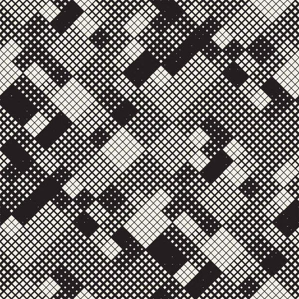 Modern şık noktalı resim doku. Rasgele boyutu kareler sonsuz arka plan. Vektör sorunsuz kaotik kareler desen.