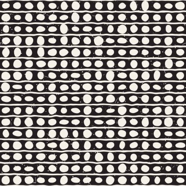 Elle çizilmiş stil etnik seamless modeli. Arka plan soyut geometrik şekiller