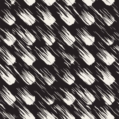 Vektör Dikişsiz desen çizgileri ve vuruş. Siyah ve beyaz arka plan ile mürekkep satır öğeleri. El doku boyalı.