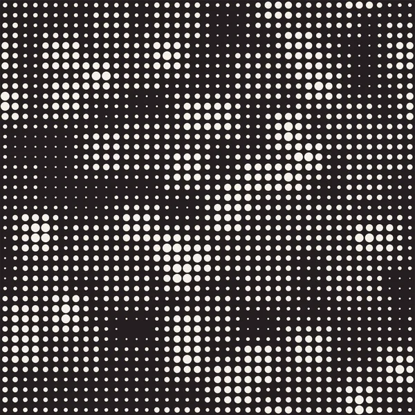 Modern şık noktalı resim doku. Daireler ile sonsuz arka plan. Vektör Dikişsiz mozaik desen.