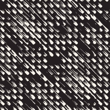 Vektör Dikişsiz desen çizgileri ve vuruş. Siyah ve beyaz arka plan ile mürekkep satır öğeleri. El doku boyalı.