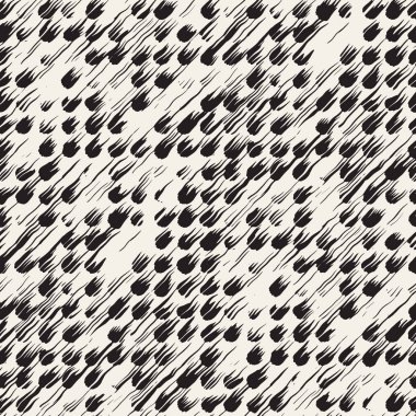 Vektör Dikişsiz desen çizgileri ve vuruş. Siyah ve beyaz arka plan ile mürekkep satır öğeleri. El doku boyalı.